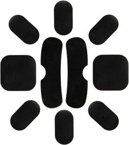 img 2 attached to PAXLamb Universal Airsoft Helmet Pads: 19pcs Tactical Replacement Foam Set for Fast Mich CS ACH FMA USMC PASGT Helmets - Ideal Bike & Motorcycle Accessories