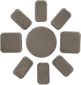 img 3 attached to PAXLamb Universal Airsoft Helmet Pads: 19pcs Tactical Replacement Foam Set for Fast Mich CS ACH FMA USMC PASGT Helmets - Ideal Bike & Motorcycle Accessories