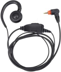 img 4 attached to 📞 abcGoodefg Walkie Talkie Earpiece: 1 Pin G Shape Headset with Mic PTT for Motorola SL300 SL7550 7580 7590 SL4000 SL1K SL1M 2-Way Radio