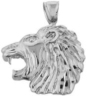 sterling silver zodiac roaring pendant logo