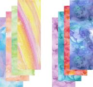 🎨 patterned adhesive watercolor vinyl sheets logo