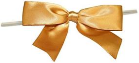 img 1 attached to Reliant Ribbon Satin Twist Bows Gift Wrapping Supplies