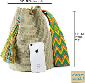 img 1 attached to 👜 Authentic Handcrafted Colombian Crossbody Margarita Women's Handbags and Wallets