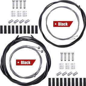 img 4 attached to 🚴 Optimize Your Bike’s Performance with the Universal Bicycle Transmission Line: Shift Derailleur and Brake Cable Kit