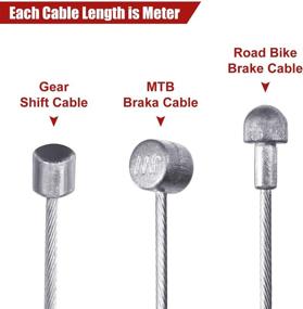 img 1 attached to 🚴 Optimize Your Bike’s Performance with the Universal Bicycle Transmission Line: Shift Derailleur and Brake Cable Kit