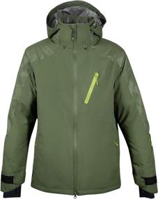 img 4 attached to Ultimate Protection for Men on the Slopes: Wildhorn Dover Premium Ski Jacket - USA Design - Insulated, Waterproof, and Windproof