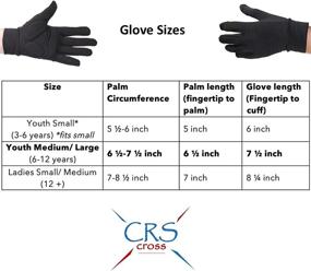 img 1 attached to ❄️ Stay Warm and Protected on the Ice with CRS Cross Figure Skating Gloves