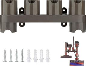 img 4 attached to 🧹 Dyson Accessories Holder: Neatly Store Attachments for V7 V8 V10 V11 Vacuum Cleaner (6 Storage Sockets)