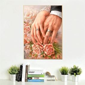 img 3 attached to 🎨 Love Quotes Diamond Painting Kit for Adults - DIY 5D Cross Stitch Crystal Rhinestone Embroidery with Full Drill, Perfect Arts Craft for Home Wall Decor and Valentine's Gift