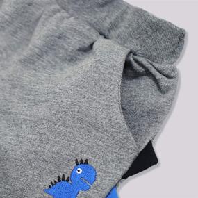 img 3 attached to 👦 Boys' Clothing: Drawstring Toddler Sweatpants from Elevens Kingdom