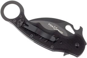 img 2 attached to ๐ฆ FOX 479 G10 Black Emerson Wave Folding Karambit - The Ultimate Tactical Knife