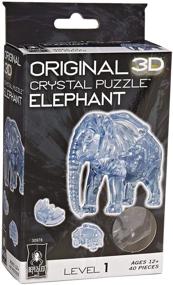 img 1 attached to Original 3D Crystal Puzzle Elephant