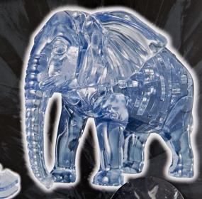img 2 attached to Original 3D Crystal Puzzle Elephant