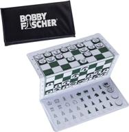 ♟️ magnetic pocket chess by bobby fischer logo