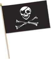 beistle 50981 12 pack pirate 4 inch logo