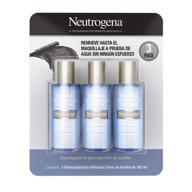 neutrogena oil-free eye makeup remover, 5.5 fluid ounce (pack of 3) logo