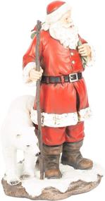 img 2 attached to Santa Polar Resin Decorative Figurine