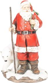 img 4 attached to Santa Polar Resin Decorative Figurine