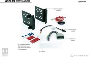 img 3 attached to 🔌 SCOSCHE Install Centric ICCR6BN: Полное решение для установки стереосистемы для Chrysler/Dodge/Jeep 2007-14