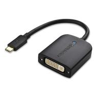 🔌 cable matters usb c to dvi adapter (usb-c to dvi adapter) in black - compatible with macbook pro, dell xps, hp spectre, surface pro, and more logo