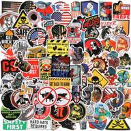 stickers waterproof construction electrician oilfield logo