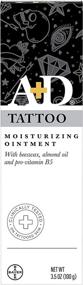 img 4 attached to 💧 A+D Tattoo Skin Moisturizing Ointment: Beeswax, Almond Oil & Pro-Vitamin B5 - Effective Skin Moisturizer - 3.5 Oz Tube