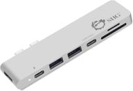 siig thunderbolt aluminum reader macbook computer accessories & peripherals logo