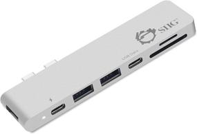 img 4 attached to Алюминиевый считыватель SIIG Thunderbolt MacBook