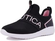 👟 nautica athletic fashion sneaker running girls' shoes: the perfect blend of style and sport logo