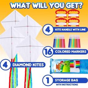 img 3 attached to 🪁 Innorock DIY Kites Kids Easy: Unleash Your Child's Creativity with this Simple DIY Kit"