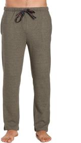 img 3 attached to 👔 Noble Mount Men's Brushed Lounge Apparel for Men