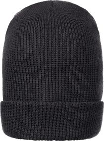 img 2 attached to 🧢 Quality American-Made 100% Wool Ski Watch Cap - Genuine Wool, 3 Pack