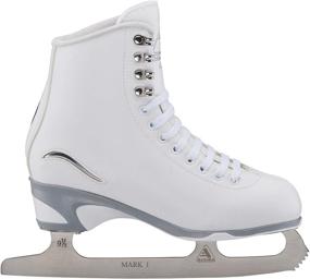 img 1 attached to ⛸️ White Jackson Ultima Figure Ice Skates for Women and Girls - Improved SEO