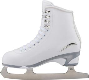 img 3 attached to ⛸️ White Jackson Ultima Figure Ice Skates for Women and Girls - Improved SEO