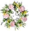 lskytop artificial flower wreath decoration logo