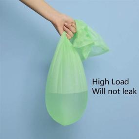 img 3 attached to 🌱 High-Quality 100% Compostable Trash Bags - 1.5 Gallon Size, 105 Counts