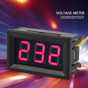 img 2 attached to Voltmeter Digital Display Voltage 70 380V