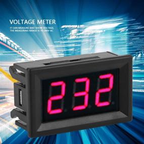 img 1 attached to Voltmeter Digital Display Voltage 70 380V