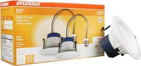 img 4 attached to Sleek and Energy-Efficient SYLVANIA Recessed Downlight Replacement for Enhanced Lighting