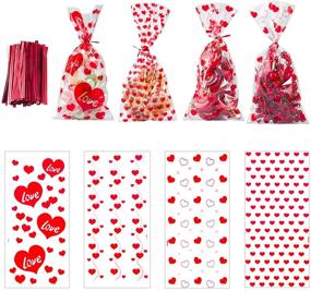 img 4 attached to Biubee Valentine Cellophane Assorted Valentines