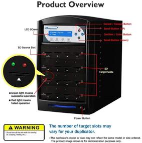 img 2 attached to 📥 Efficiently Duplicate SD & MicroSD Cards: Vinpower Digital SDShark Duplicator - 7 Target