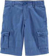 kosh little cargo shorts liberty boys' clothing ~ shorts logo