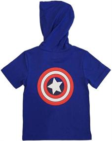 img 2 attached to 👕 Marvel Avengers Green Boys' Hooded Clothing: Tops, Tees & Shirts - The Ultimate Collection!