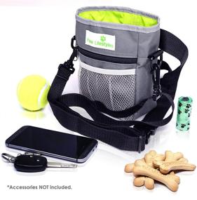 img 3 attached to Paw Lifestyles Dog Treat Training Pouch: Convenient Pet Toy & Treat Carrier with Poop Bag Dispenser