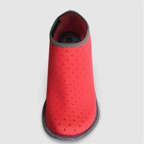 img 1 attached to 👟 Mooto Korea Taekwondo MarShoes: Red and Navy Skin Socks Type with Pouch - Ideal for MMA, Martial Arts, Yoga, Gym, School, and more!