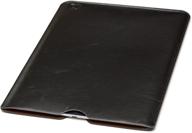 📱 dockem executive sleeve for ipad pro 11 (2018/2020) &amp; ipad air 4 (2020): premium synthetic/vegan leather, soft microfiber felt lining: slim, simple slip-on tablet cover [dark brown] logo