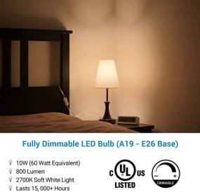 img 3 attached to 🔆 Dewenwils 8 Pack Dimmable Medium Equivalent: Brilliant Lighting Solutions