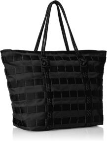 img 3 attached to Versatile Nike AF-1 Tote Bag in Classic Black - One Size Fits All