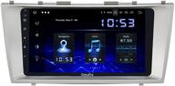 🚗 dasaita 9" android 10.0 car stereo with carplay for toyota camry 2007-2011 – bluetooth, touch screen, gps, wifi, android auto, 4g ram, 64g rom, rds logo