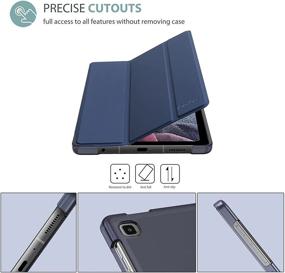 img 2 attached to 📱 ProCase Galaxy Tab A7 Lite 8.7 Inch 2021 Case SM-T220 SM-T225 SM-T227, Slim Stand Hard Back Shell Protective Cover for Samsung Galaxy Tab A7 Lite 8.7&#34; 2021 Model T220 T225 T227 - Navy Blue